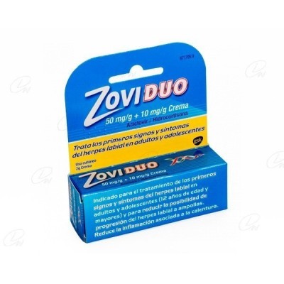 ZOVIDUO 50 mg/g + 10 mg/g...