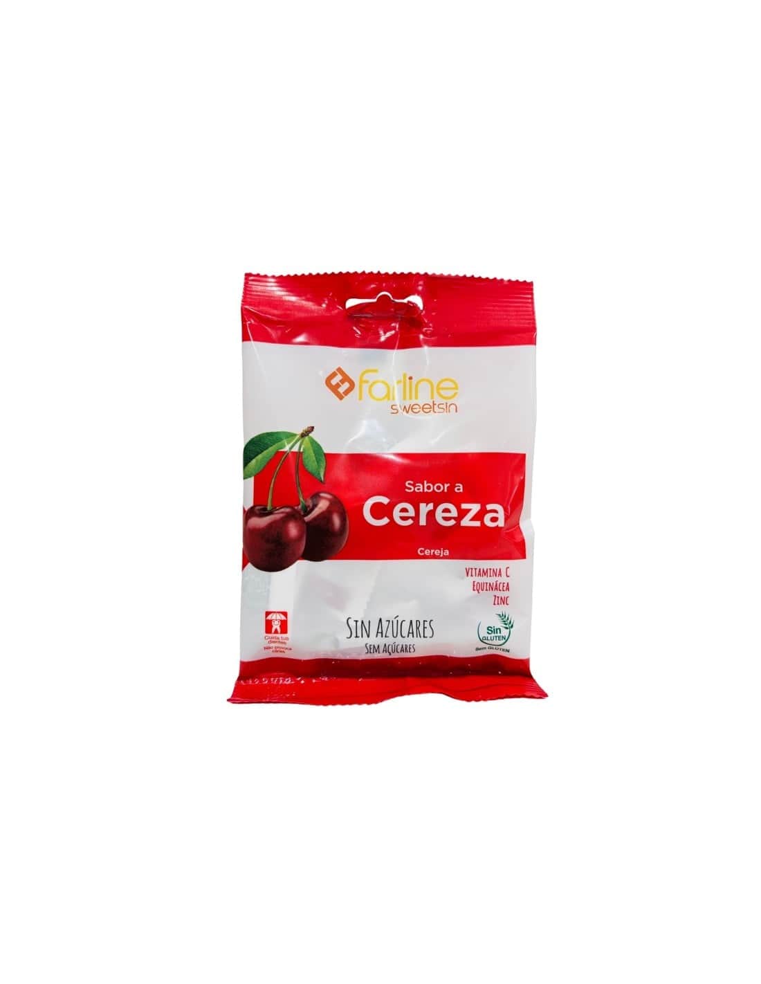 Farline Sweetsin Caramelos Cereza 40g