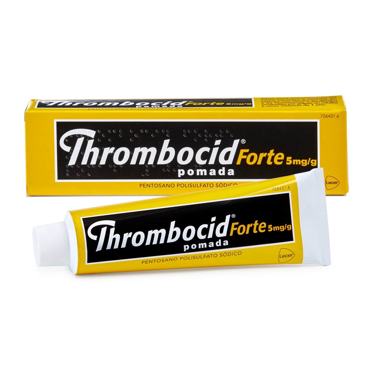 Lacer Thrombocid Forte 5 mg/g pomada 100g