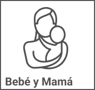 icono Bebé y mamá